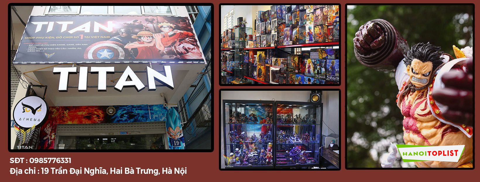 Các shop anime ở Hà Nội đồ chơi mô hình siêu chất 